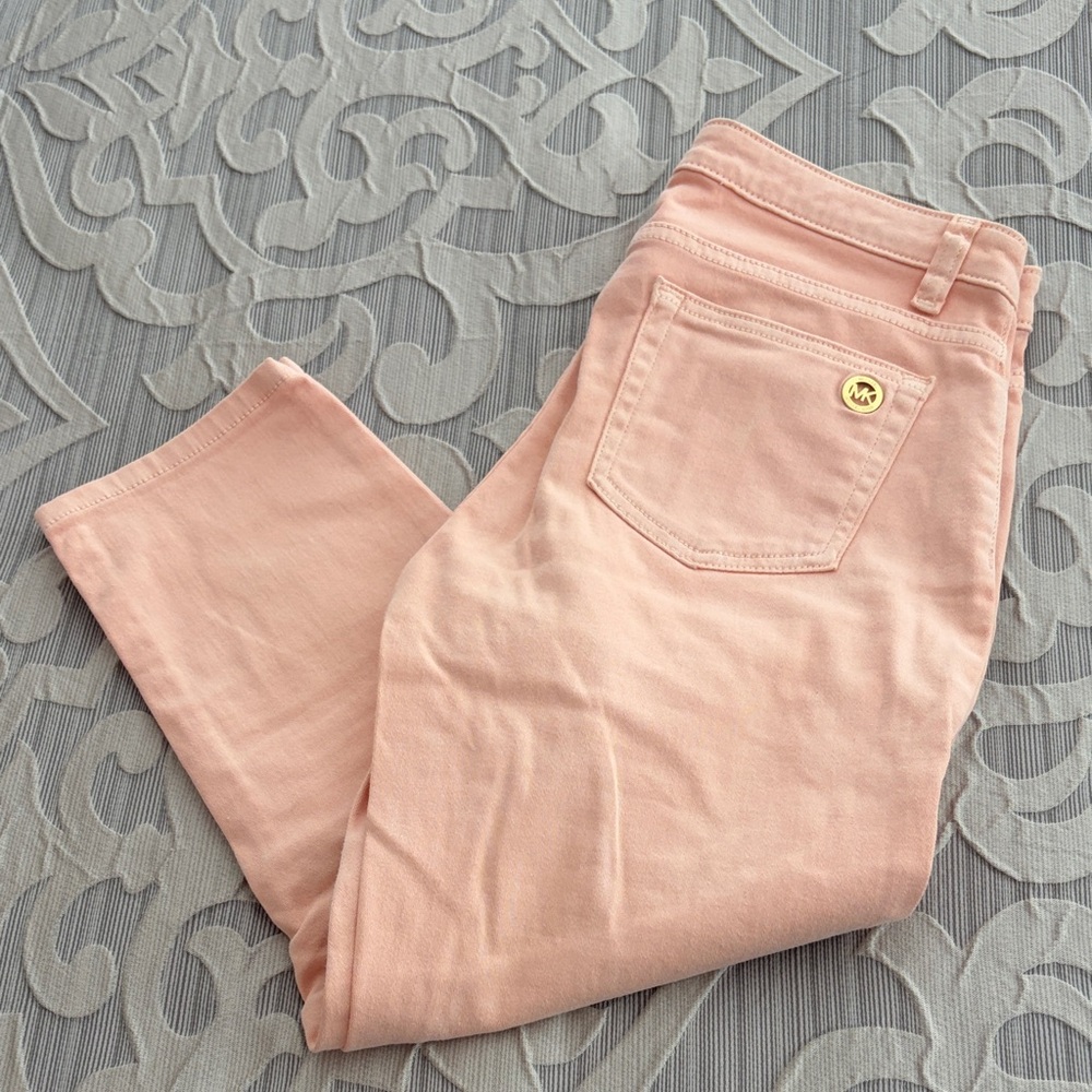 Peach Women's Cropped Skinny